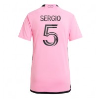 Maglie da calcio Inter Miami Sergio Busquets #5 Prima Maglia Femminile 2024-25 Manica Corta